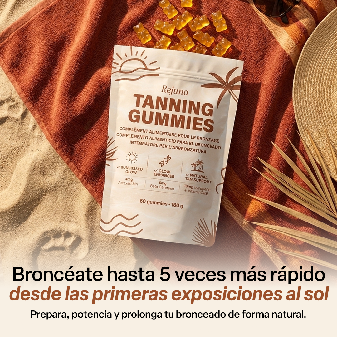 Gummies Aceleradoras del Bronceado
