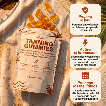 Gummies Aceleradoras del Bronceado